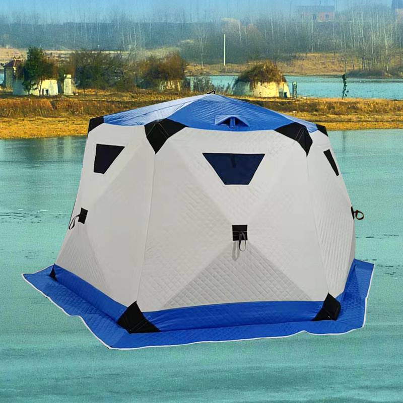 Ice Fishing Tent,Winter Fishing Shelter Camping Padded Breathable