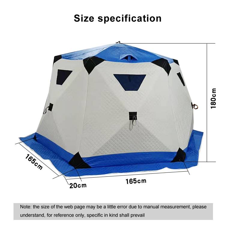 Wholesale Price Winter Fishing Tent - Outdoor Winter Insulated Ice Fishing Tent – Arcadia