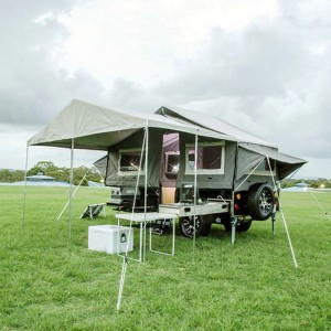 Hard floor  Camper trailer tent