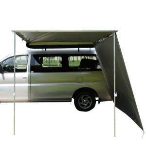 OEM Manufacturer China Weatherproof Vehicle Awning Protection Side Removable Retractable for Cars tent
