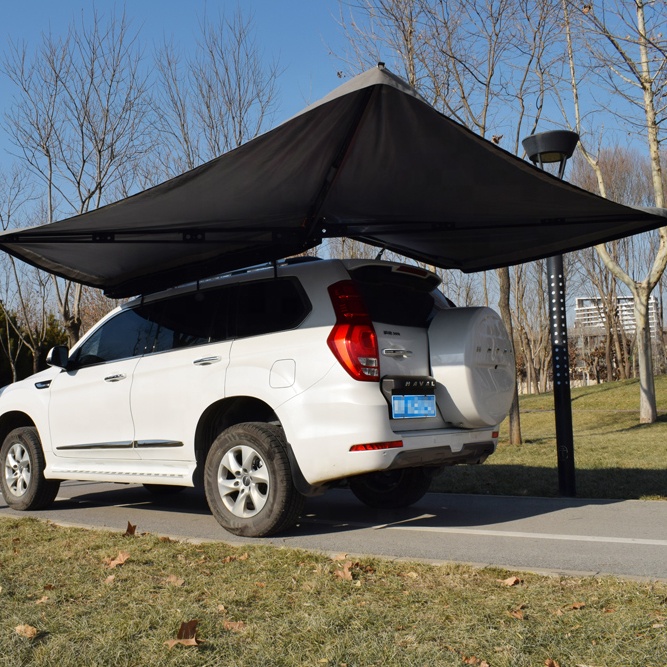 270 degree independent awning introduction