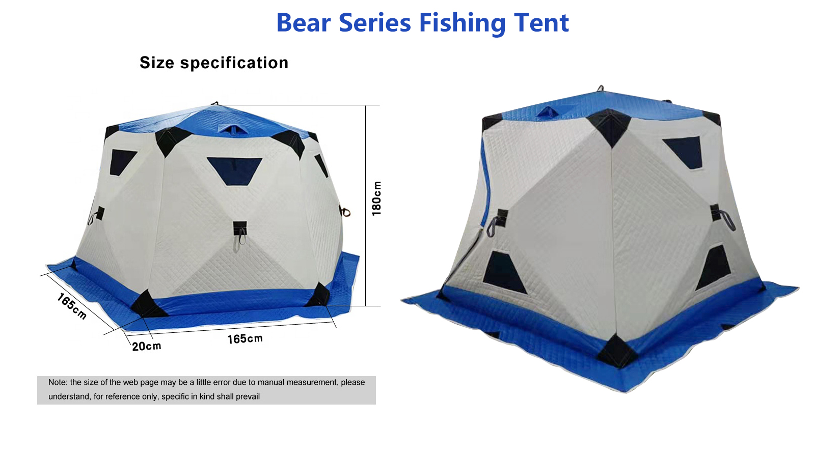 Are you looking for a basic ice fishing shelter?