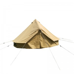 3M 4M 5M 6M 7M New design outdoor canvas bell tent two door canvas bell tent for sale
