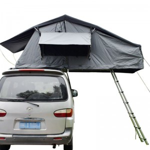 Best-Selling China High Quality Waterproof 4WD 4X4 Camping Roof Tent Soft Shell Car Roof Top Tent with Free Ladder
