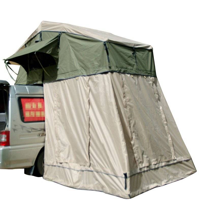OEM manufacturer Fiberglass Hard Shell Roof Top Tent - 6803-Factory direct supply 4wd  camping car roof top tents with annex – Arcadia