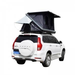 Best-Selling 4X4 Truck Camping Car Outdoor Hard Shell Roof Top Tent with Rack