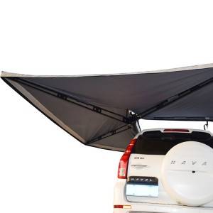 Wholesale China Car Tent Awning Rooftop SUV Truck Camping Travel Rooftop Tent Awning Mount with Rip Stop Polyester