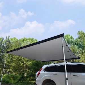 Camping Car Roof Top Tent with side awning