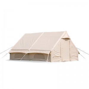12 square meters family outdoor portable inflatable tent