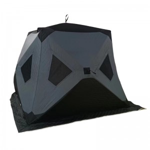 Four-cornered cotton winter fishing tent