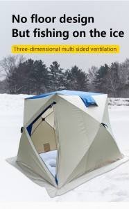 2X2 trapezoidal winter fishing tent