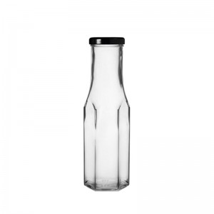 Bottiglia di marasca in vetro trasparente da 100 ml (senza tappo)