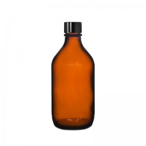 500ml Amber Oil Oil Bottle Glass Bottle & PP Screw Cap
