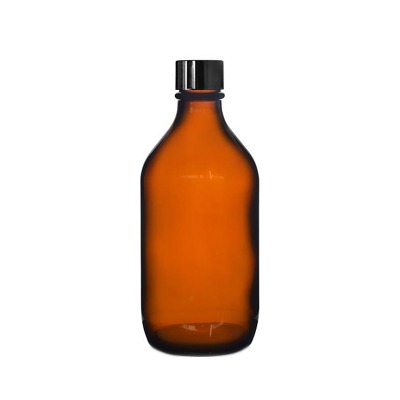 500ml Amber Olive Oil Bottle Glass Botelya & PP Screw Cap