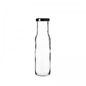 250ml Hexagonal Glass Sauce Bottle (Wholesale)