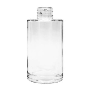 50ml Clear Glass Simplicity Bote (Walang Cap)