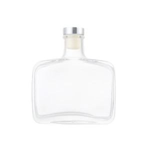 200 ml/7 oz tom genopfyldelig klar glas diffuserflaske
