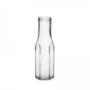 Ampolla de marasca de vidre transparent de 100 ml (sense tap)