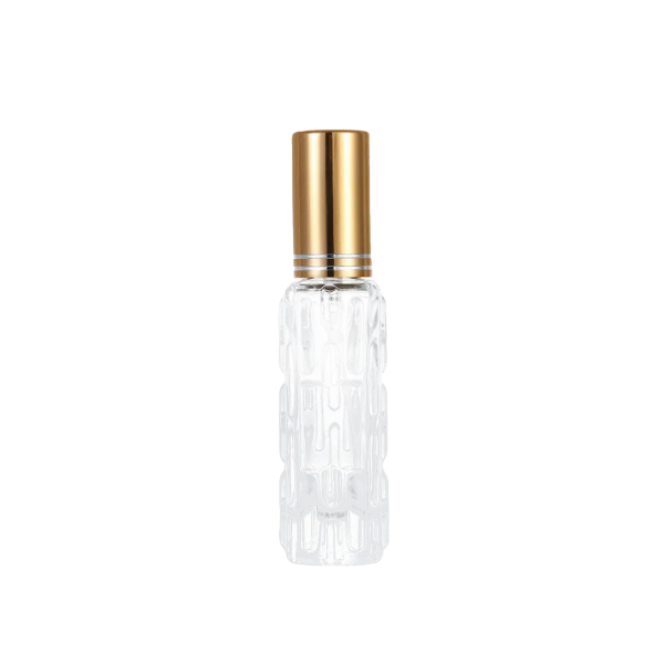 30 ml läpinäkyvä lasinen kosmeettinen hajustesuihke putkimainen pullo