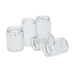 266 ml (9oz）Amber/Clear Straight Sided Jar