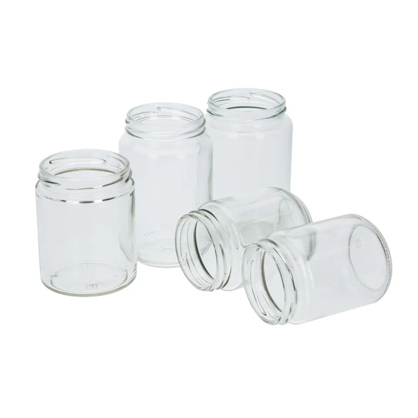 266ml (9oz）Amber/Clear Straight Sided Glass Jar