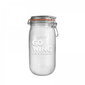 300ml Le Parfait Hinged Glass Jar With Rubber Seal