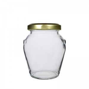 212ml Orcio Glass Jar සහ Twist-Off පියන