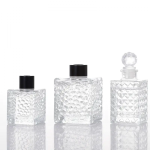 50ml Square Shape Reed Diffuser Bottle