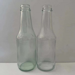 359 ml krama mērces pudele ar metāla vāciņu