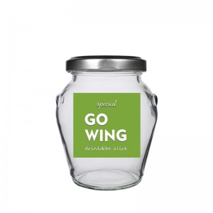 212ml Orcio Glass Jar & Twist-Off Sekoahelo
