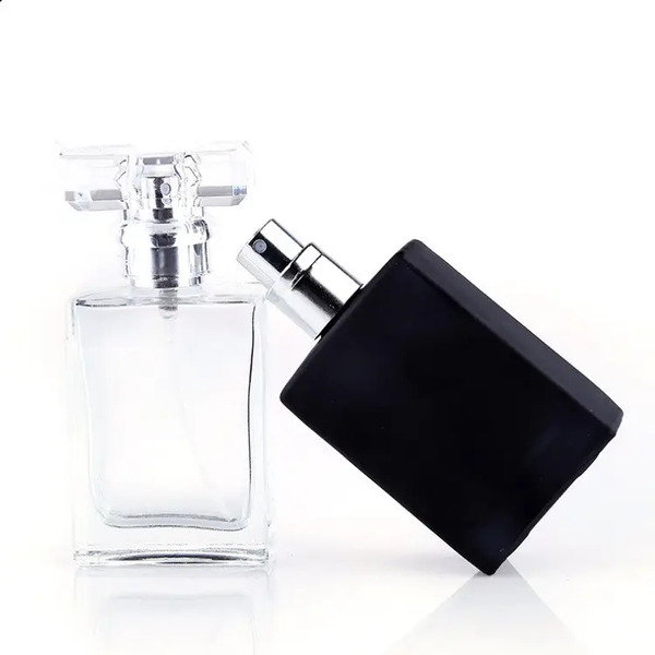 50ml Glass Rectangular Perfume Bottle nga adunay Taklob