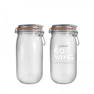 300ml Le Parfait Hinged Glass Jar With Rubber Seal