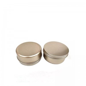 5ml I-Gold Paint Cosmetic Storage Aluminium Can With Lid