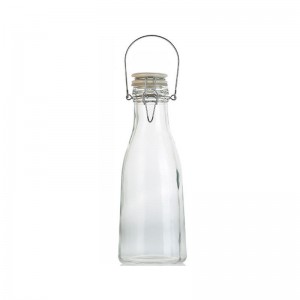 500ml Lac Bottle Ceramic Lid And Wire Handle