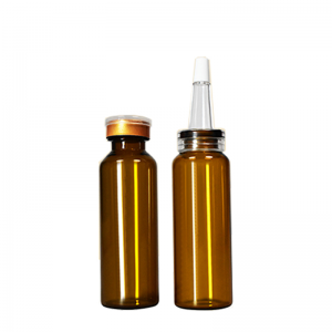 30 ml bärnstensfärgad Xilin-flaska för medicinsk utrustning