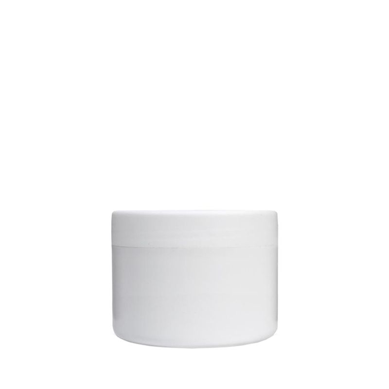 Pot cosmétique blanc Arese 30 ml avec Shive et couvercle