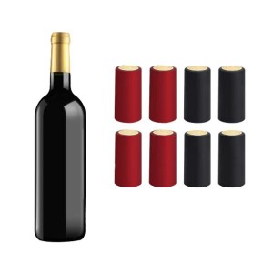 PVC Heat Shrink Capsules (Black, Red, Gold, Silver)