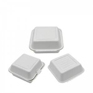 250cc Disposable Food Container And Hinged Lid