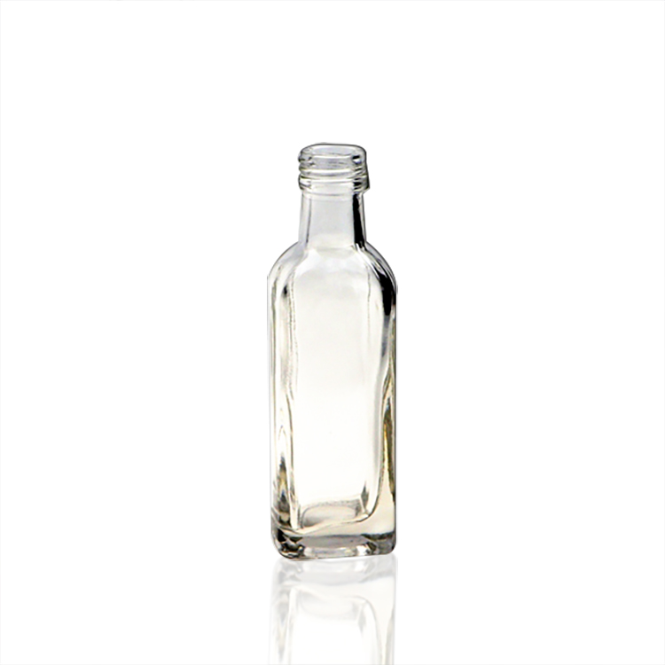بطری روغن زیتون ماراسکا 100 میلی‌لیتری با درپوش پلاستیکی/آلومینیومی با درج ریخته‌گر