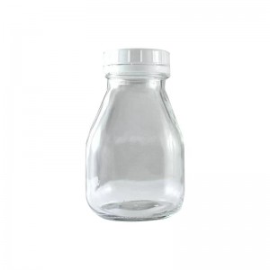 Clear Glass Juice Bottle 250ml