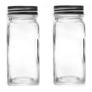 220ML Iaponica Style Square Glass Potus Jar