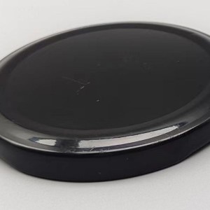 Engros højkvalitets 150 ml rund glaskrukke med metalskruelåg