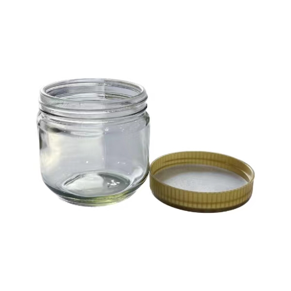 Glass Jars with Screw-on Lids Ideal For Dry Food