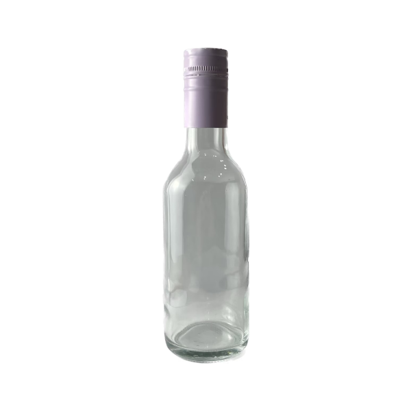 187 ml vinsprit glassflaske med skrukork