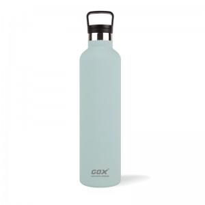 GOX China OEM Dual-wall Insulated Stainless Steel Water Bottle With Handle