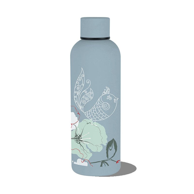 GOX China OEM 500ml Double Wall Vacuum Insulated Stainless Steel Water Bottle