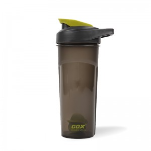 GOX China OEM BPA Free Protein Shaker Bottle with Carry Hand