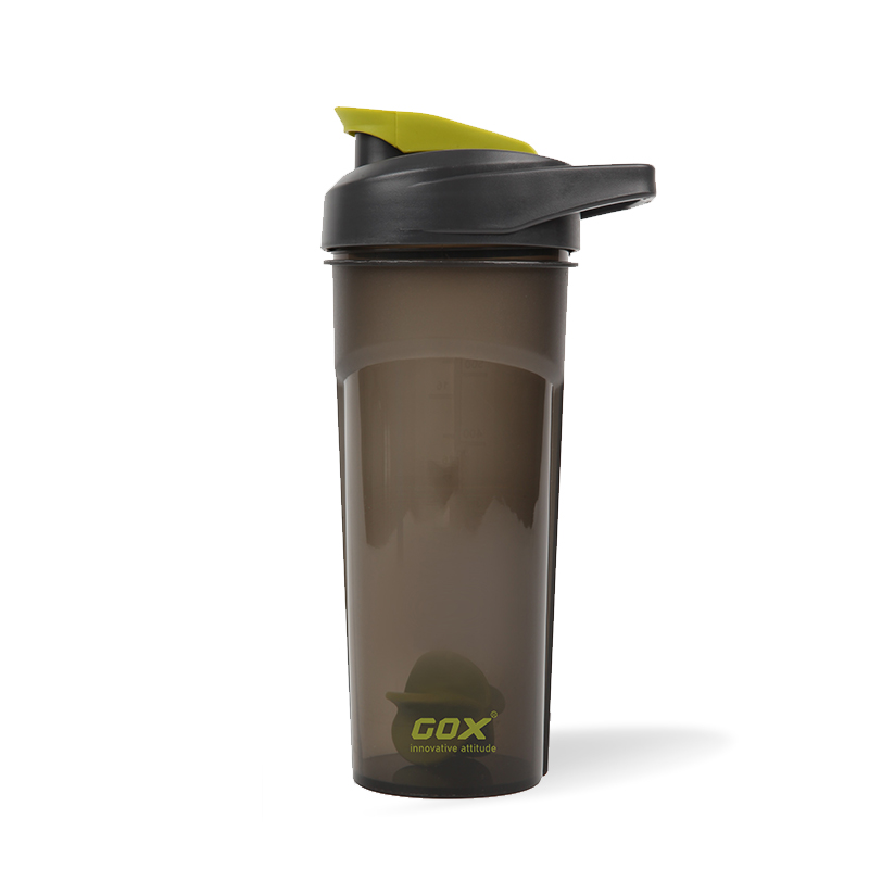 GOX China OEM BPA Free Protein Shaker Bottle with Carry Hand
