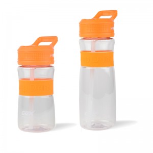 GOX China OEM BPA Free Tritan Water Bottle with Flip Nozzle