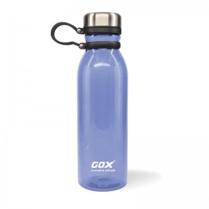 GOX China OEM BPA Free Tritan Water Bottle with Rubber Handle Loop